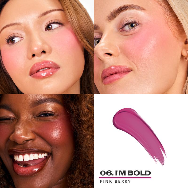 Cheek STAY-M - All-day Liquid Blush - Long-lasting, buildable, ultra-blendable blush
