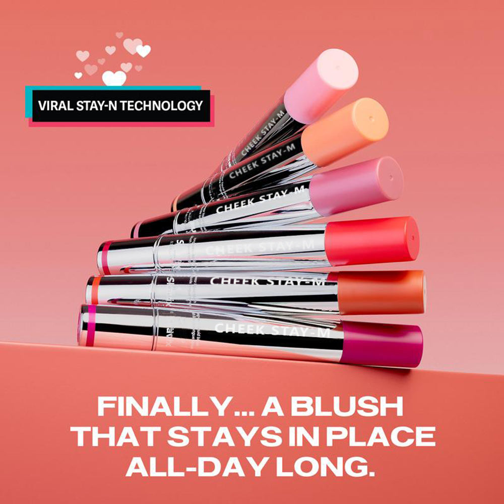 Cheek STAY-M - All-day Liquid Blush - Long-lasting, buildable, ultra-blendable blush