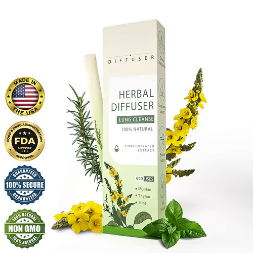 🔥 Divifit™ Mullein Aroma Diffuser – Relief for Cough, Congestion & Breathing Comfort💝