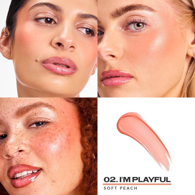 Cheek STAY-M - All-day Liquid Blush - Long-lasting, buildable, ultra-blendable blush